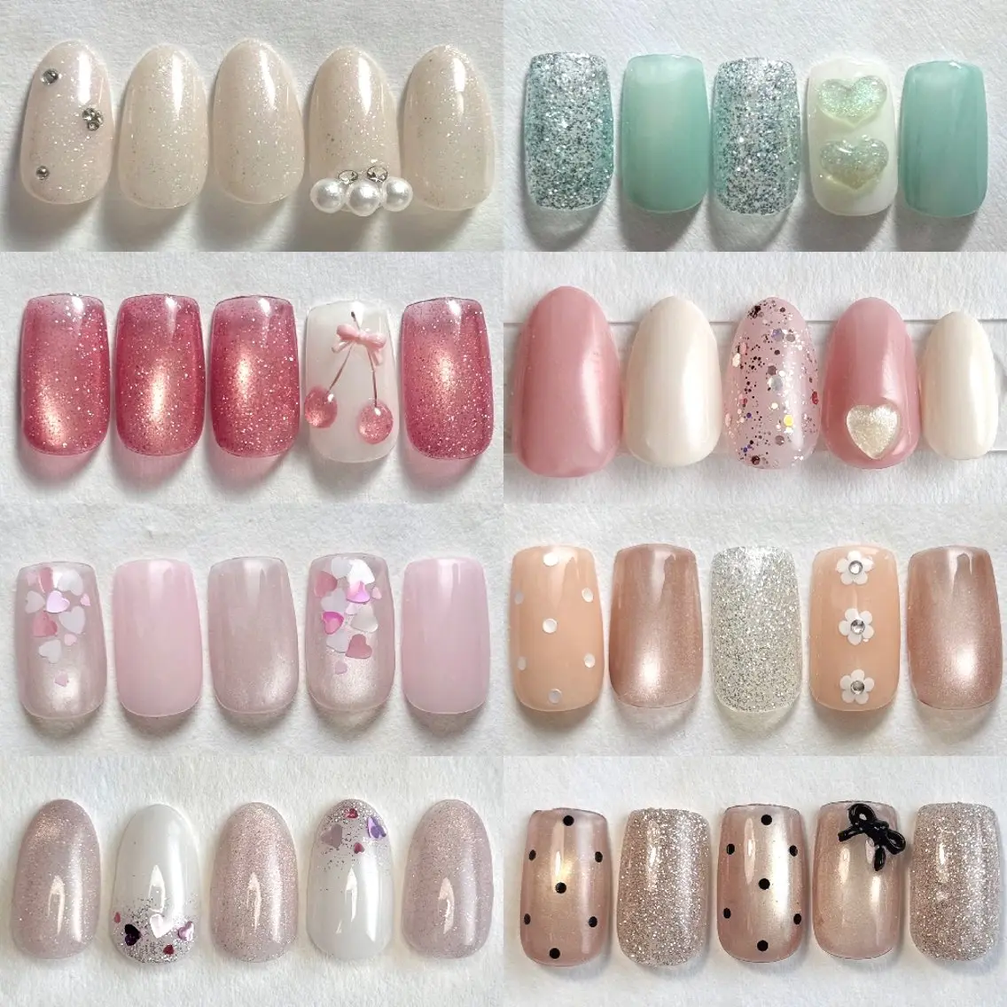 ネイル アートネイル ジェルネイル ガーリー オフィスネイル ハンドネイル muum_nail 新宿2分 三丁目1分のネイルデザイン