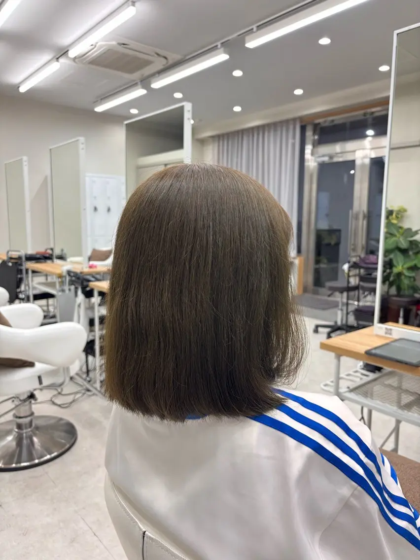 カラー ヘアカラー ヘアセット 𝗆𝗂𝗒𝗎 🐈‍⬛🎀のヘアスタイル