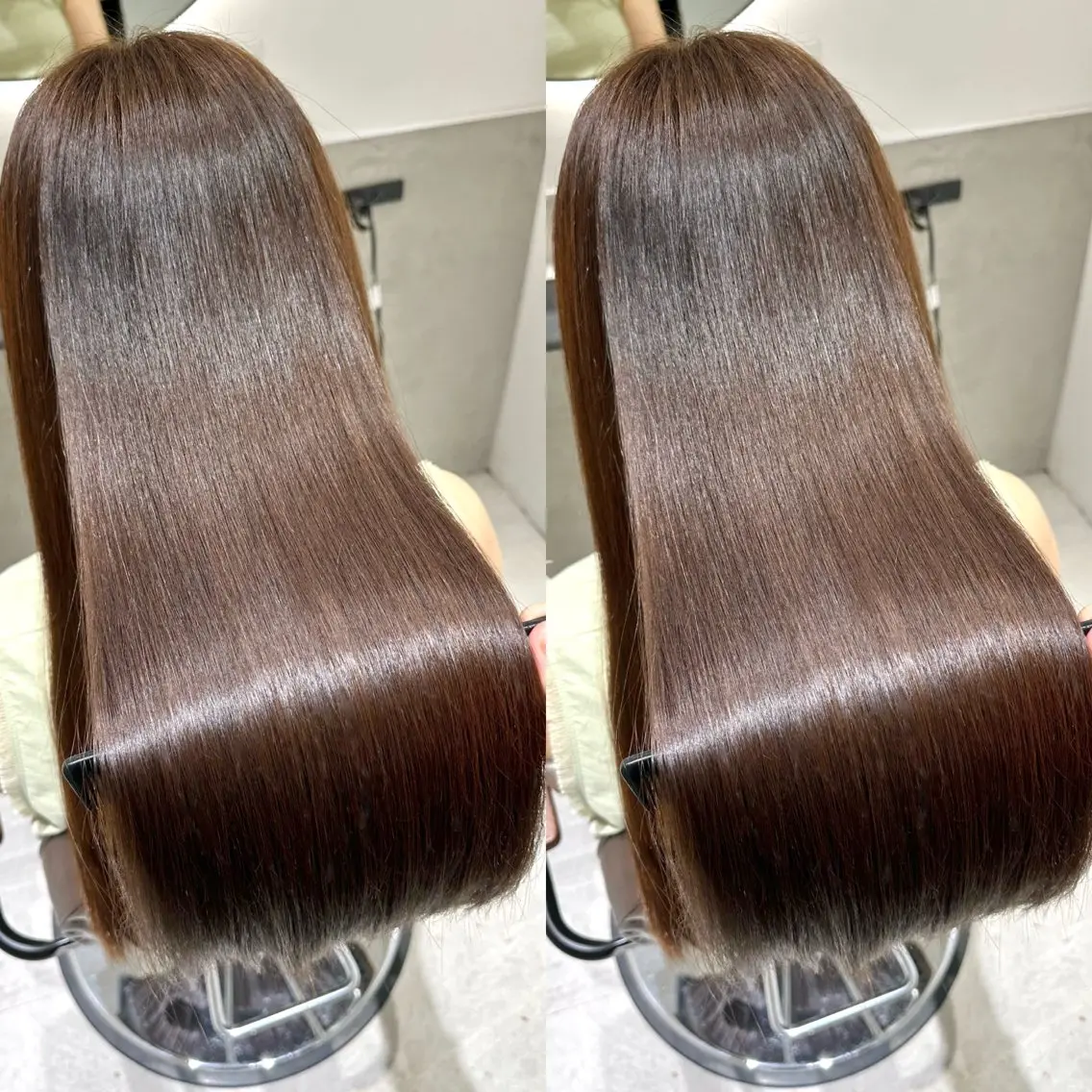 ロング カラー 髪質改善 縮毛矯正 トリートメント カット ヘアカラー 縮毛矯正 髪質改善 縮毛矯正/ レイヤー/銀座/本木のヘアスタイル