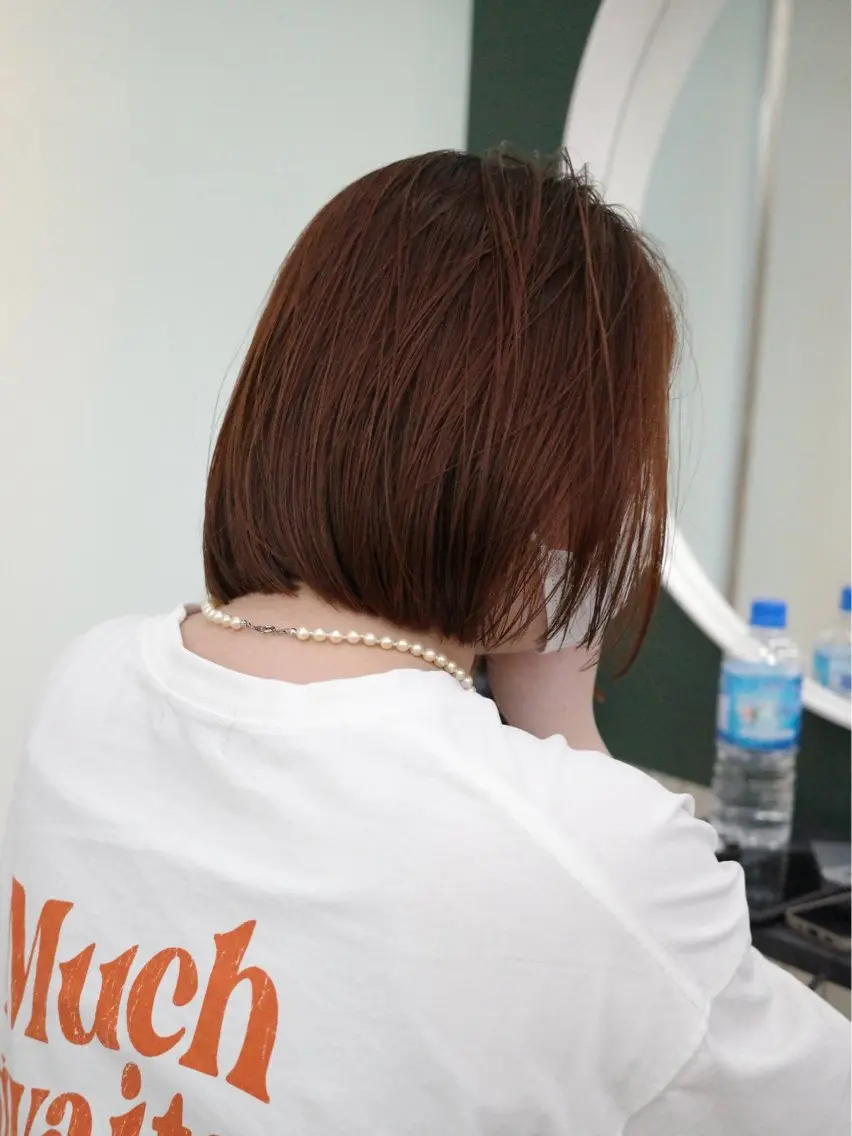 ショート カラー カット ヘアカラー 村田 りょうやのヘアスタイル