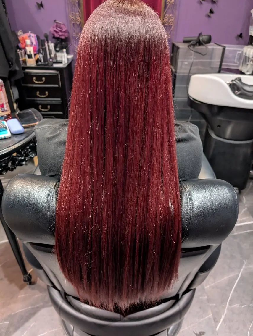 ロング 髪質改善 ヘアカラー トリートメント 渡辺 康行のヘアスタイル