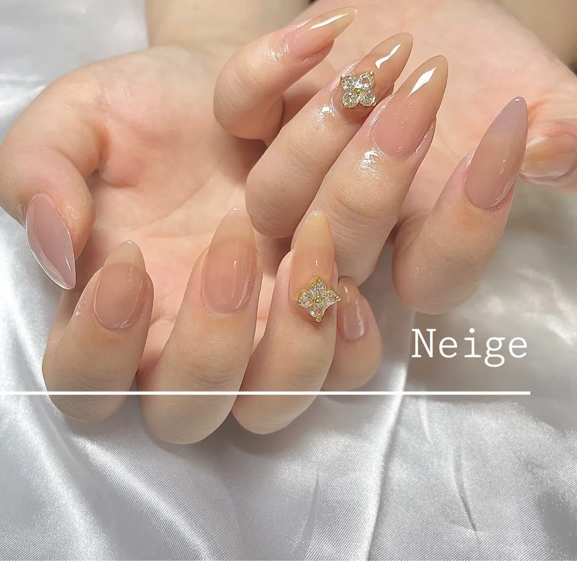 ネイル ハンドネイル Neige‪𓂃ai ＊梅津 / 松尾のネイルデザイン