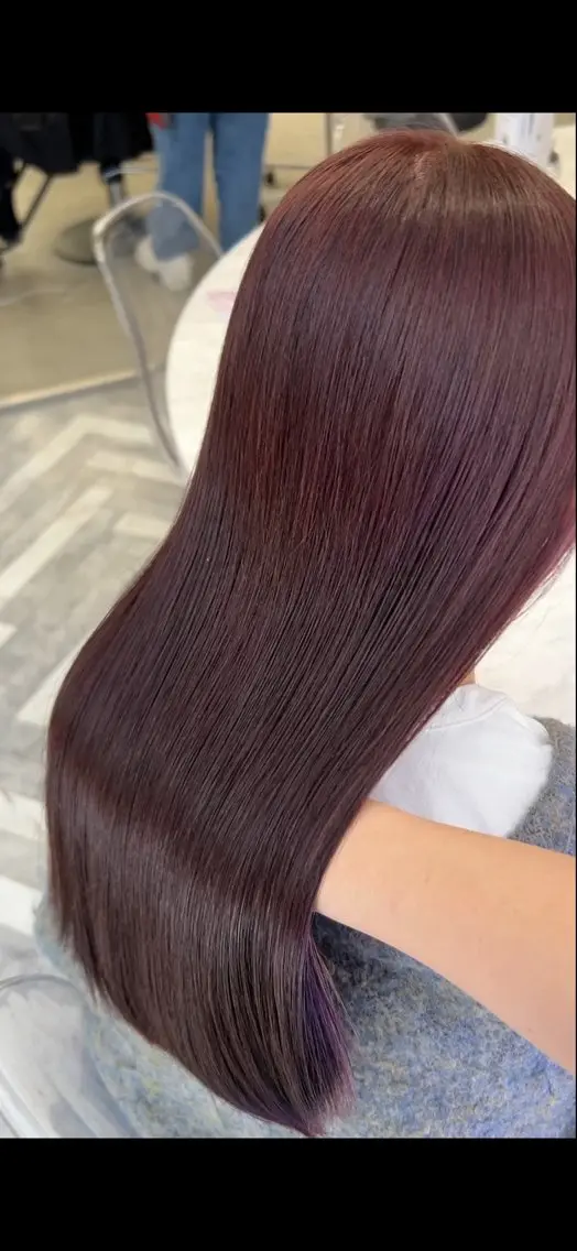 カラー ブリーチ ケアブリーチ デザインカラー ダブルカラー イヤリングカラー 酸性ストレート /ハイトーン/つばさのヘアスタイル