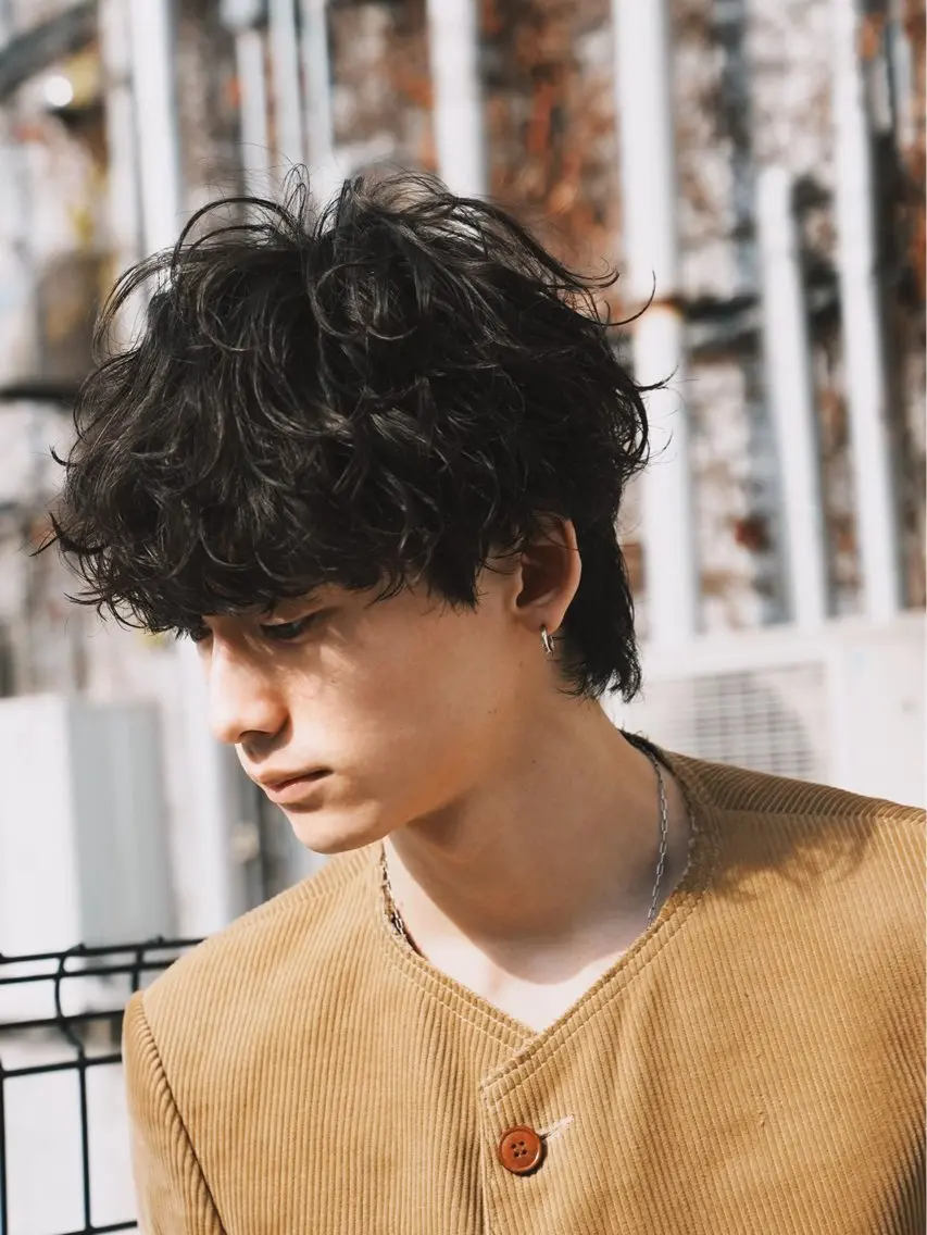 パーマ カット パーマ トリートメント 土屋 嘉慧のヘアスタイル