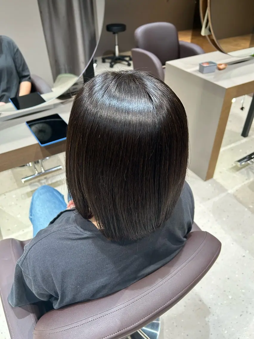 ミディアム 縮毛矯正 ☀️柏木 ほのか☀️のヘアスタイル