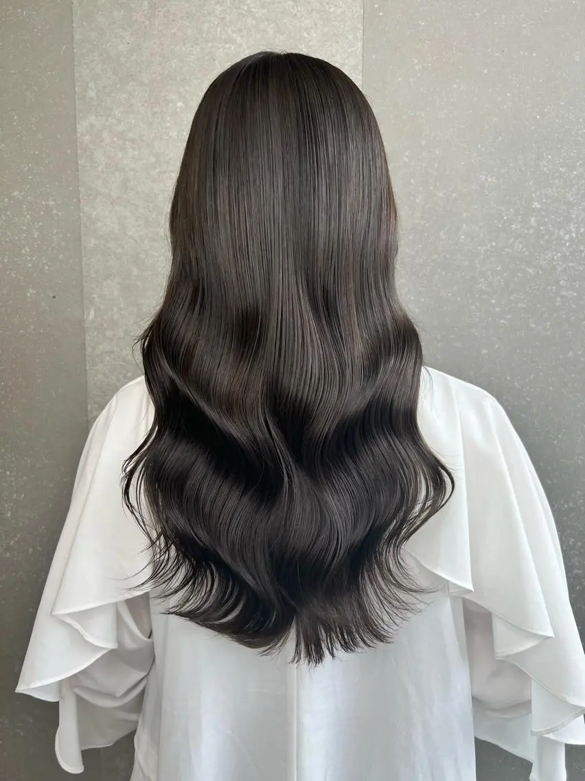 ☆オイルで染める☆カット×イノアカラー×1ステップトリートメントの写真