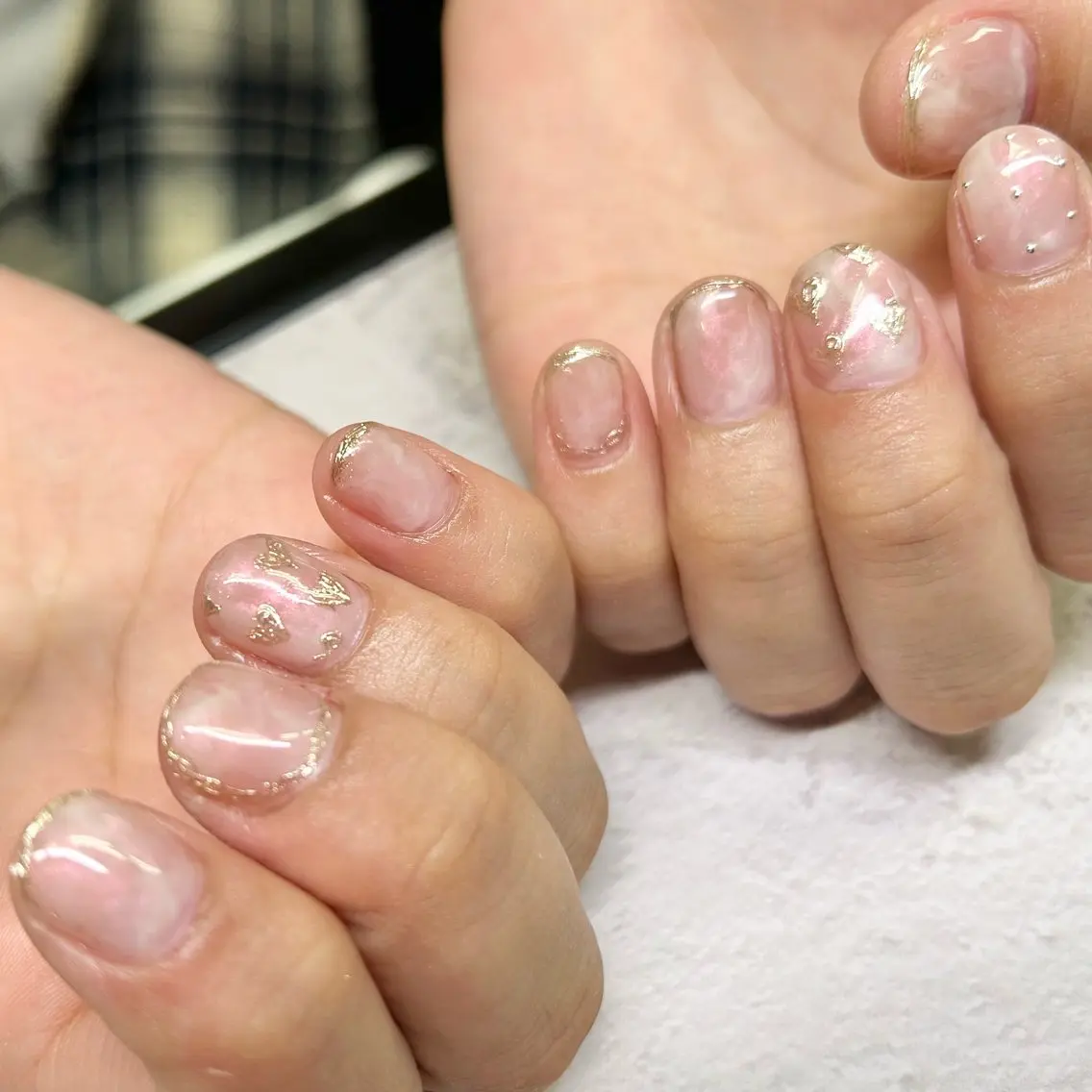 ネイル ニュアンスネイル Cherry's club🍒ゆかのネイルデザイン