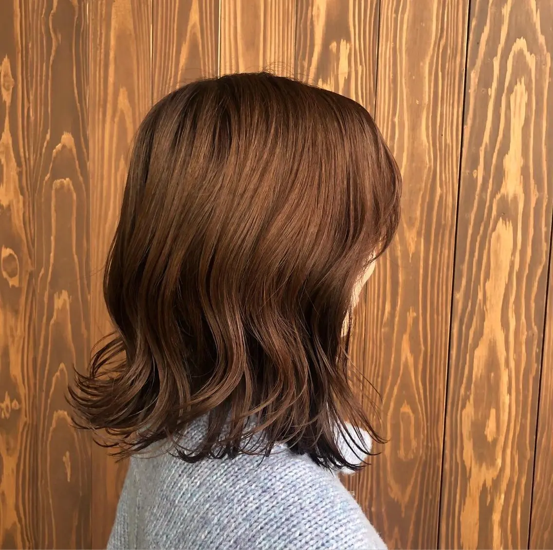 巻き髪ヘアセットの写真