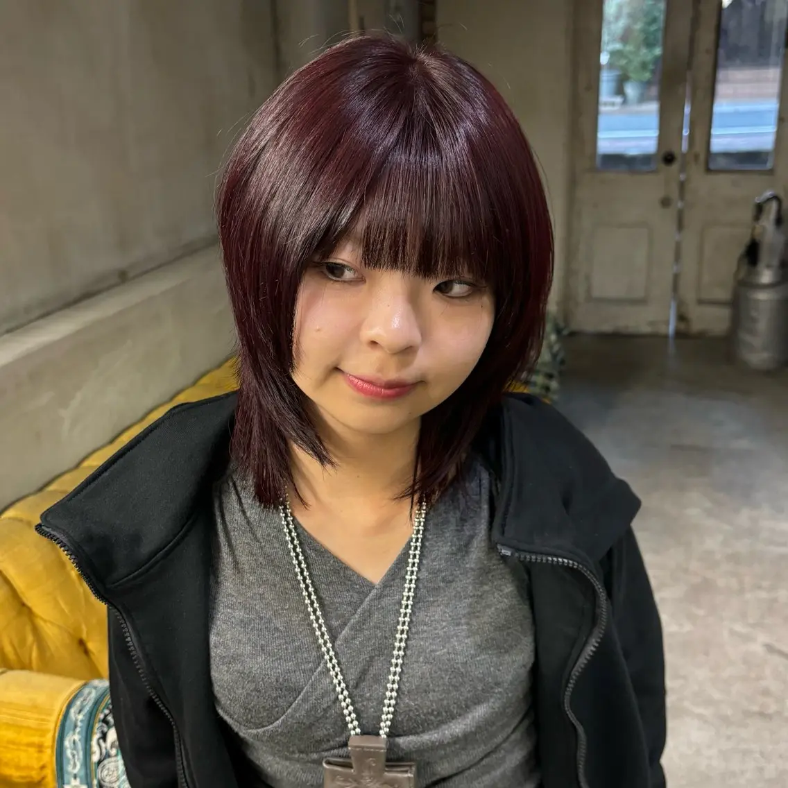 ミディアム ヘアカラー maika (^^)。.:*☆のヘアスタイル
