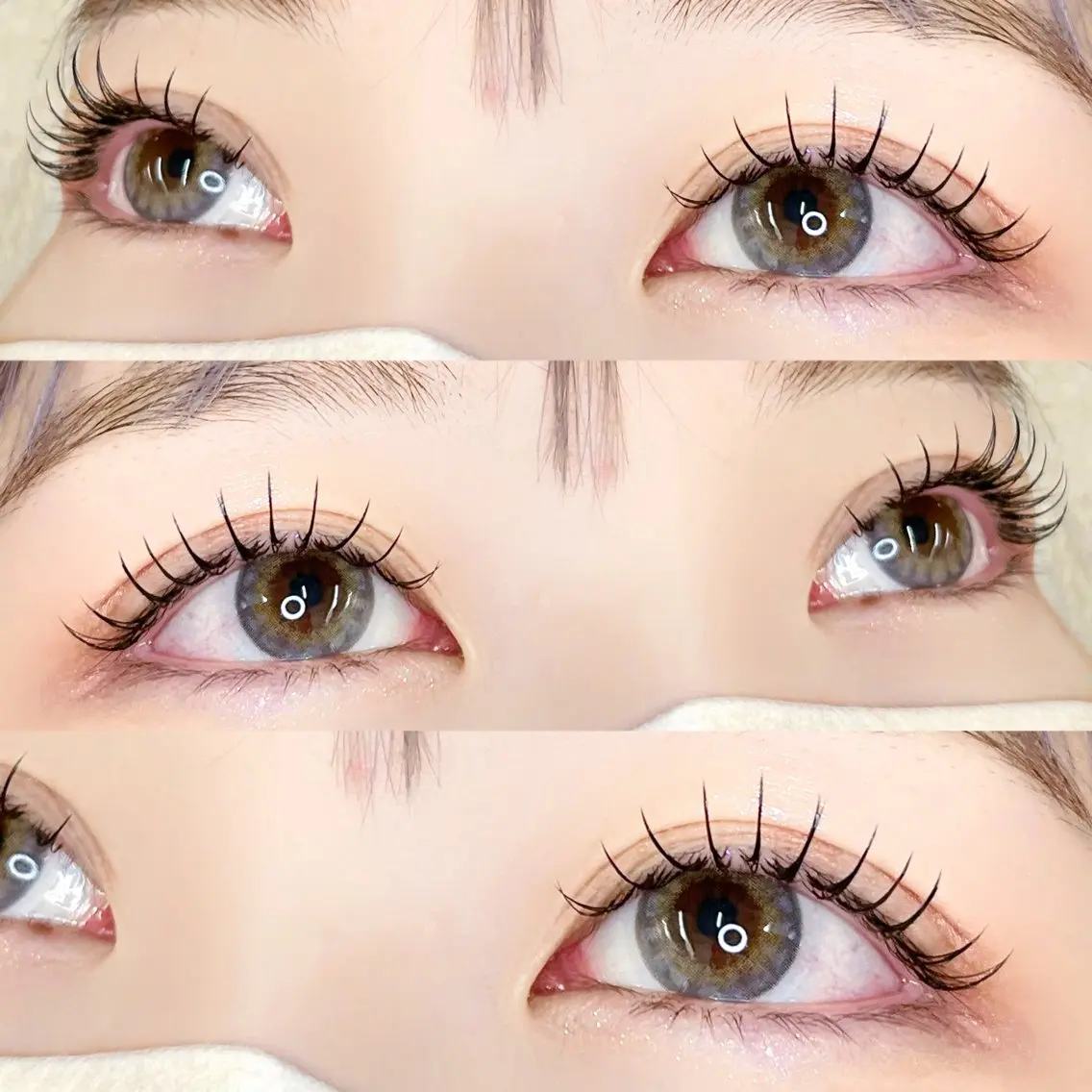 マツエク・マツパ フラットラッシュ ナチュラル マツエク fein. 💖 eyelash💝のマツエク・マツパデザイン