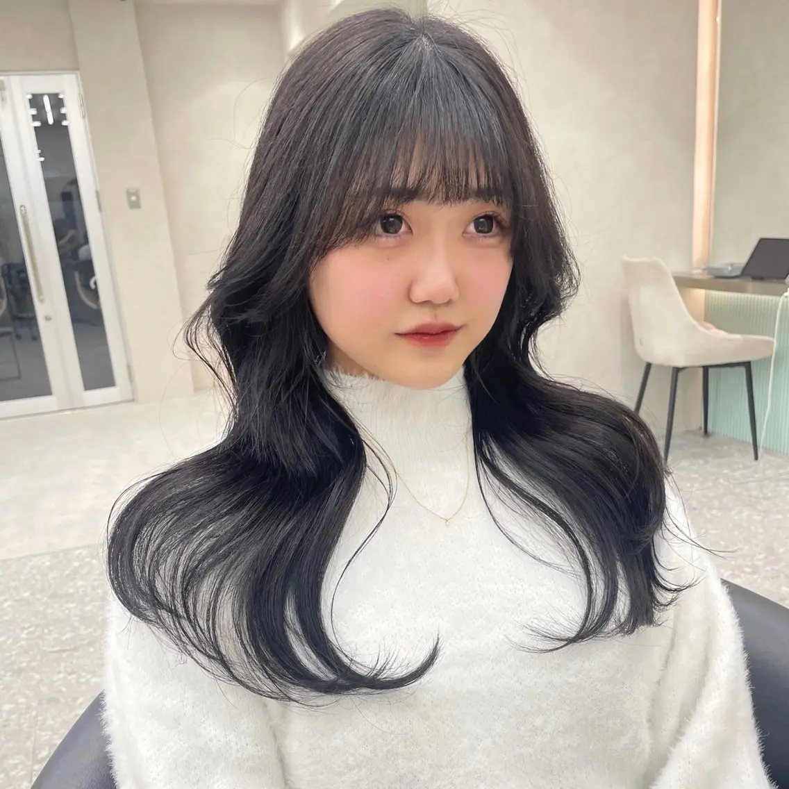 ロング カラー 韓国ヘア/レイヤー Londエレンのヘアスタイル