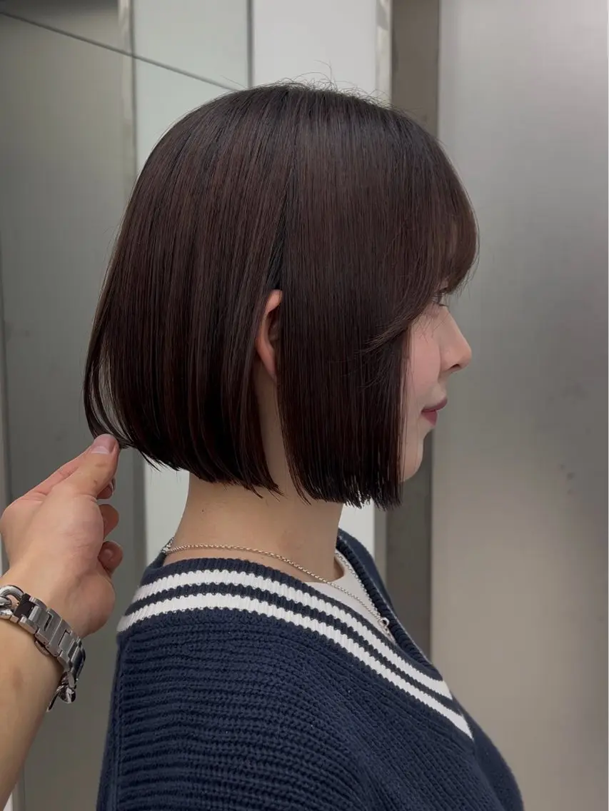 ミディアム ボブ ボブ特化 似合わせヘア/かずきのヘアスタイル