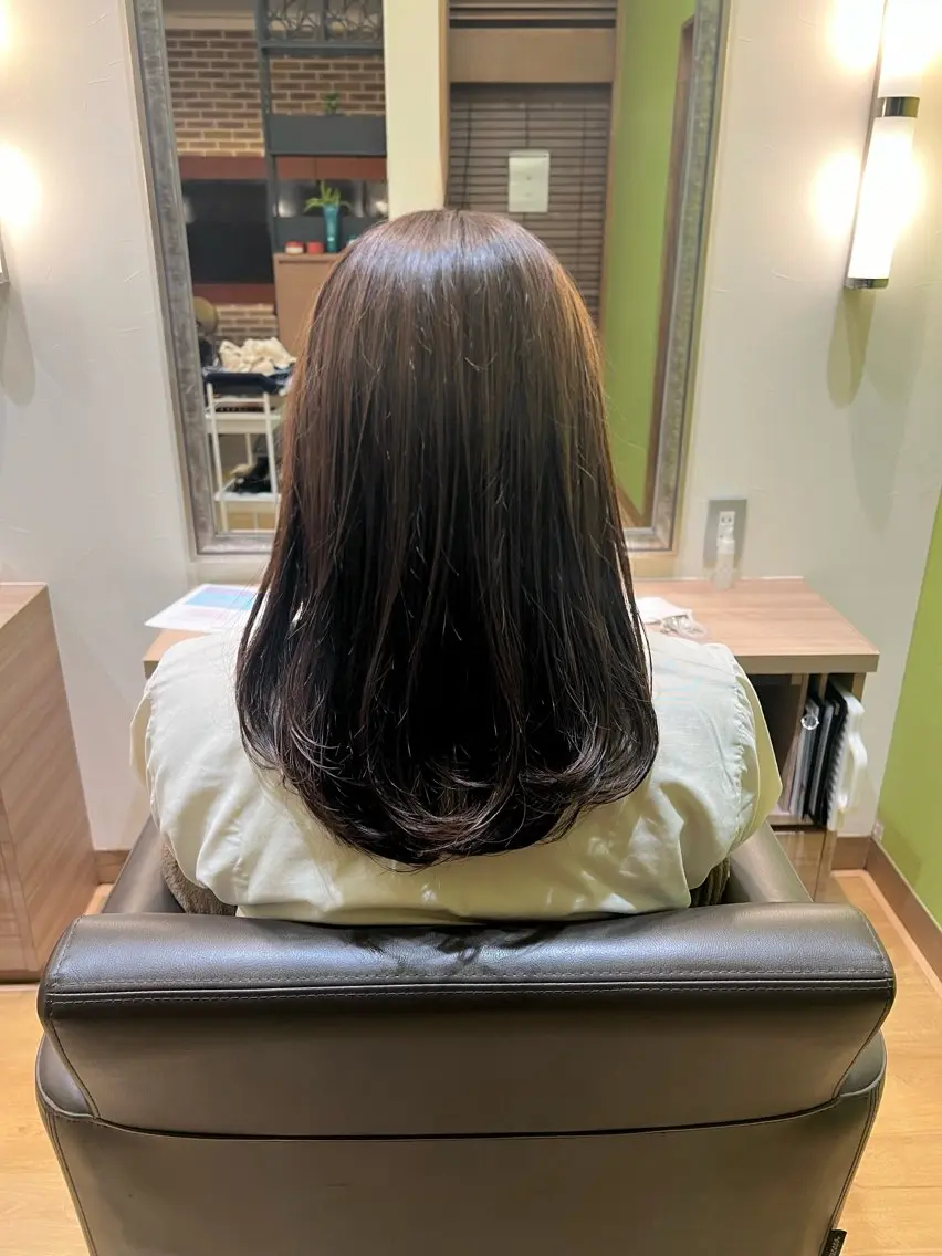 ミディアム カラー パーマ ヘアアレンジ Moe🫧 ショート🩶のヘアスタイル