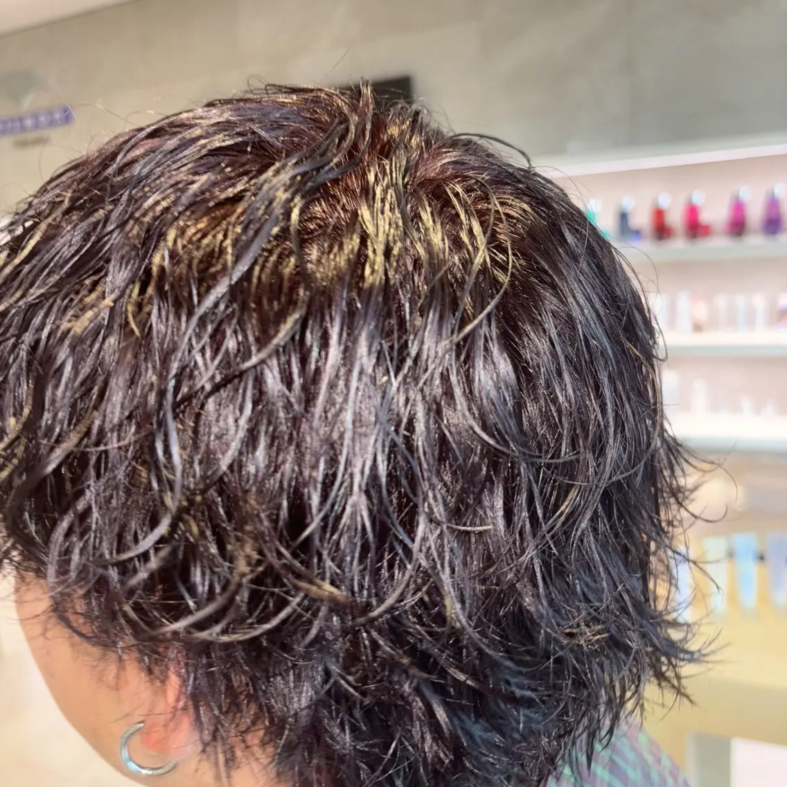 カラー レッドカラー ヘアカラー Raito/ 博多/透明感カラーのヘアスタイル