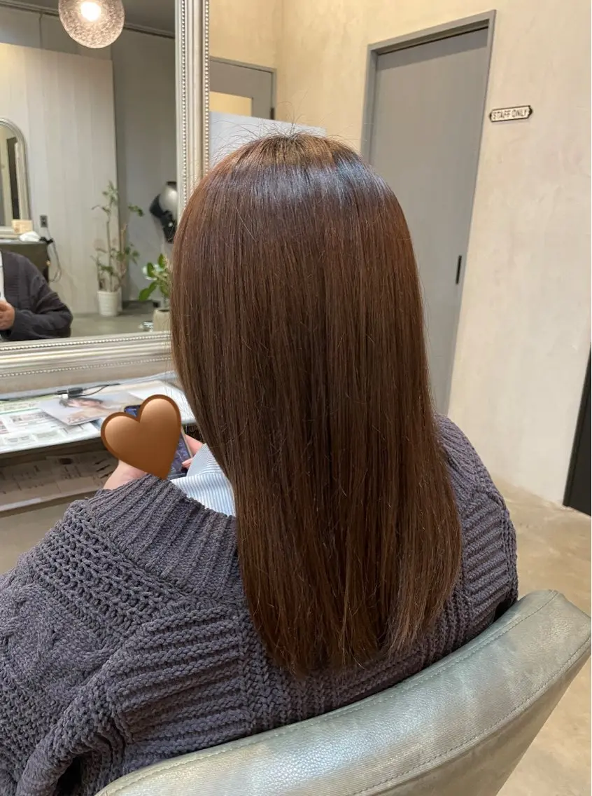 ミディアム カラー ブラウンカラー ナチュラルブラウン 金木 洸瑠のヘアスタイル