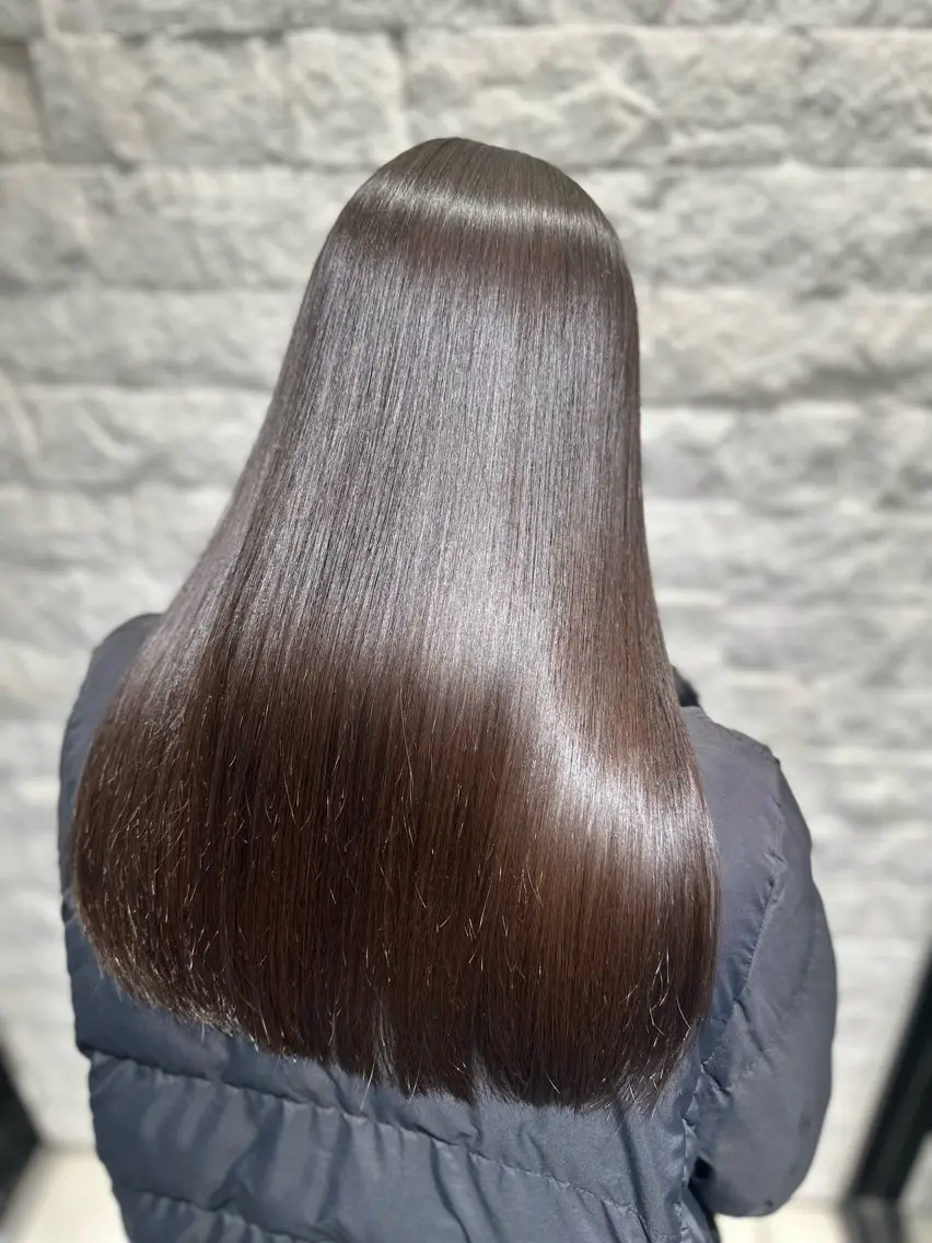 ロング 縮毛矯正 ✨美髪矯正の専門家✨ 髪質改善 松村のヘアスタイル