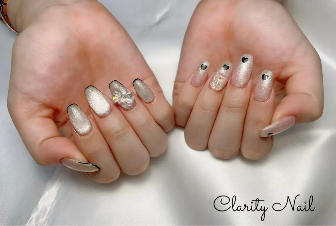 ネイル アートネイル 持ち込み ハンドネイル Clarity Nailのネイルデザイン