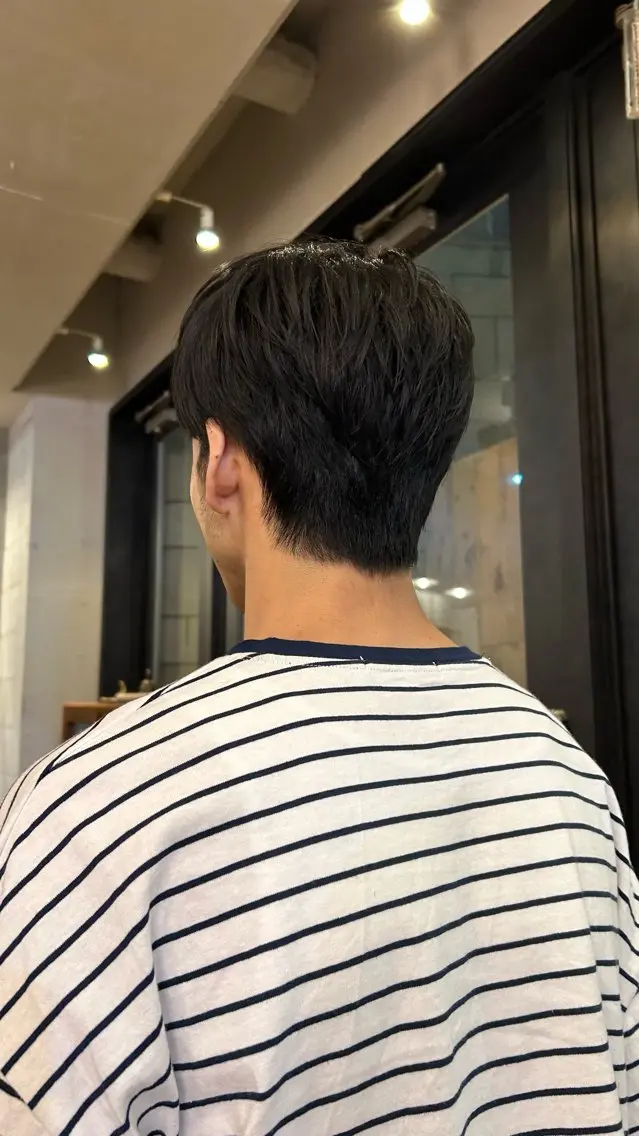 メンズ ブラウンカラー 🦔🪷なりたりみのヘアスタイル