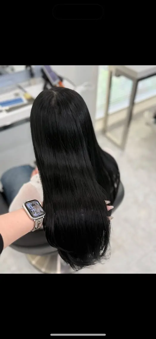 ロング カラー 縮毛矯正 野口 楓華のヘアスタイル