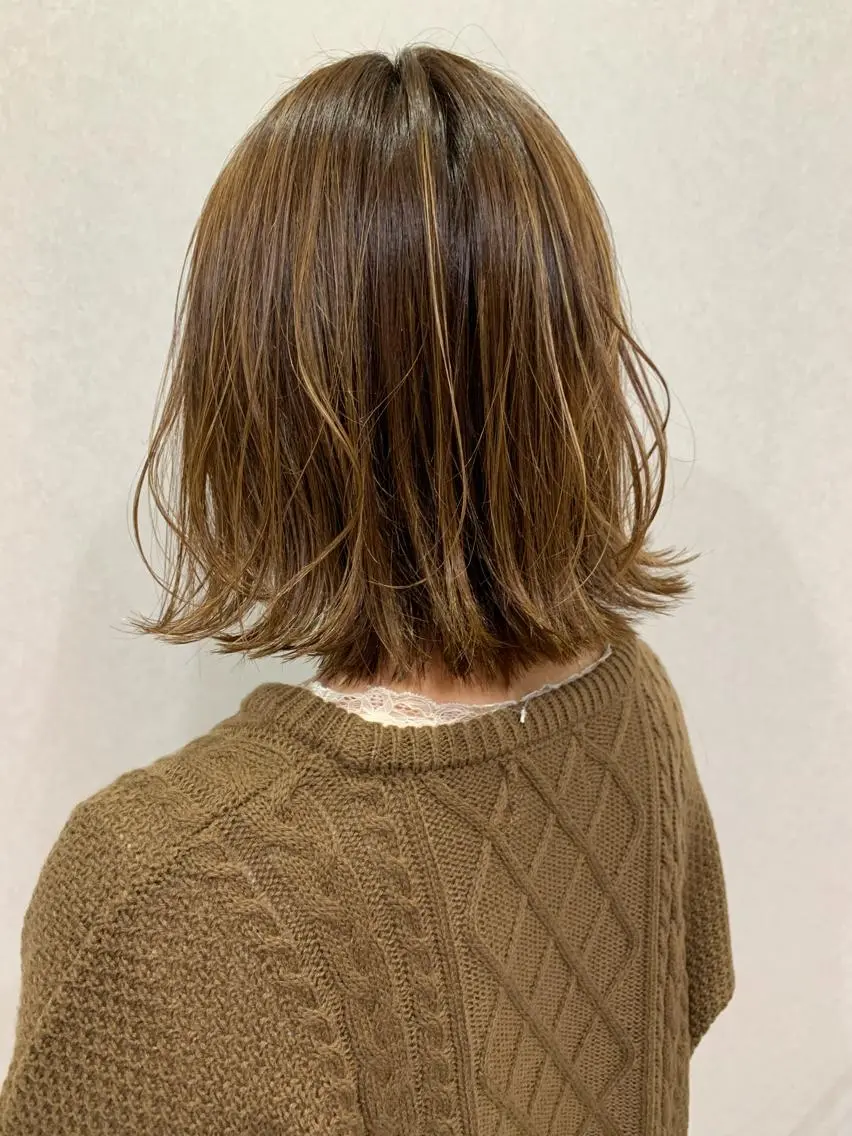 ファイバープレックスカラー＋カットの写真