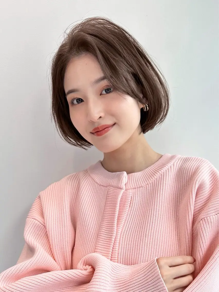 ショート ショートヘア 💐ショート/レイヤ ー💐荒砂のヘアスタイル