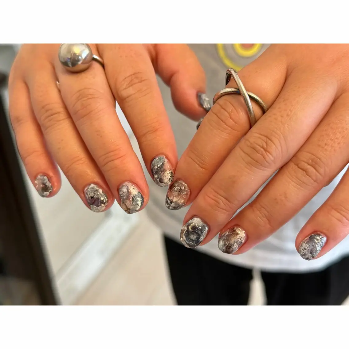 ネイル ハンドネイル ⏦Little 𐙚 Nail⏦のネイルデザイン