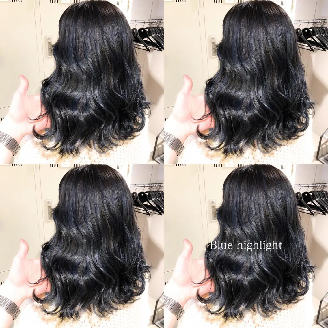 ロング カラー カット ヘアカラー ハイトーン×レイヤー カットTAKUMIのヘアスタイル