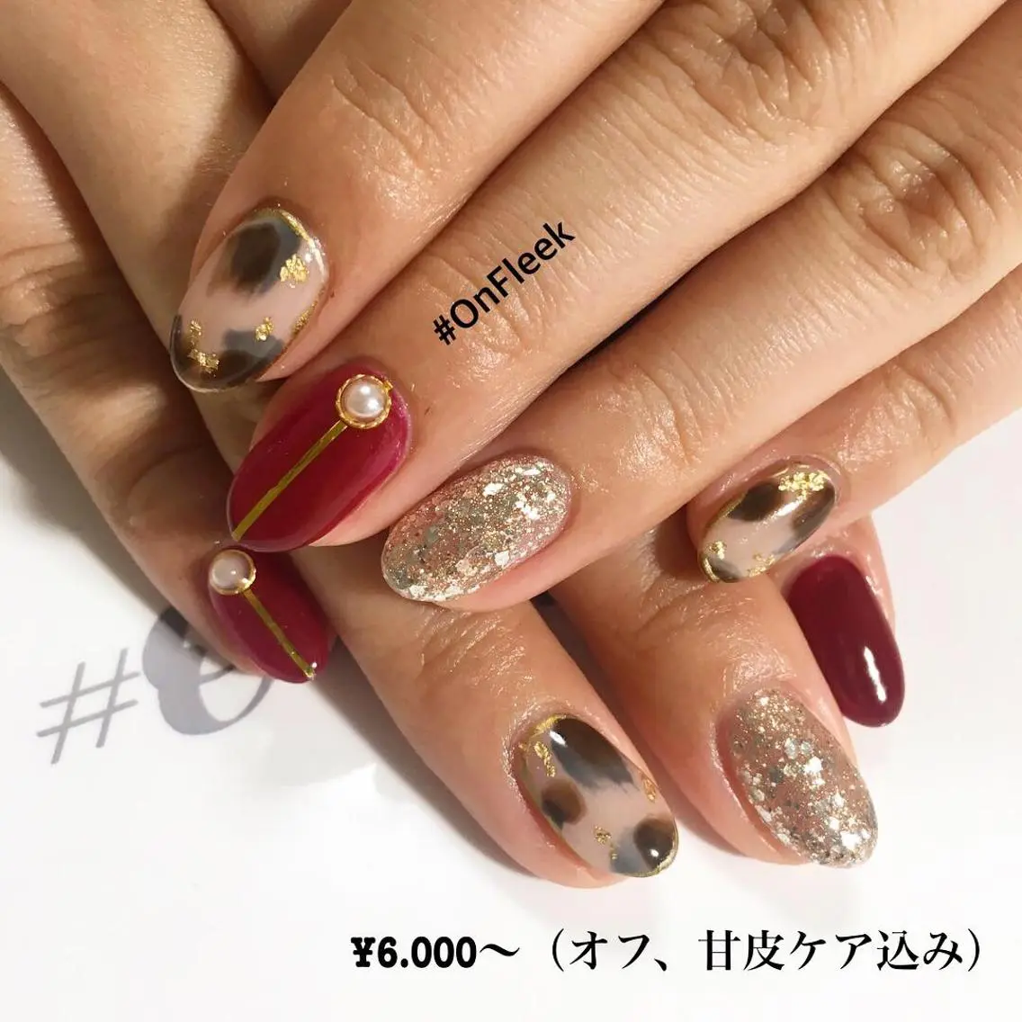 ネイル ハンドネイル NailSalon ＃OnFleekのネイルデザイン