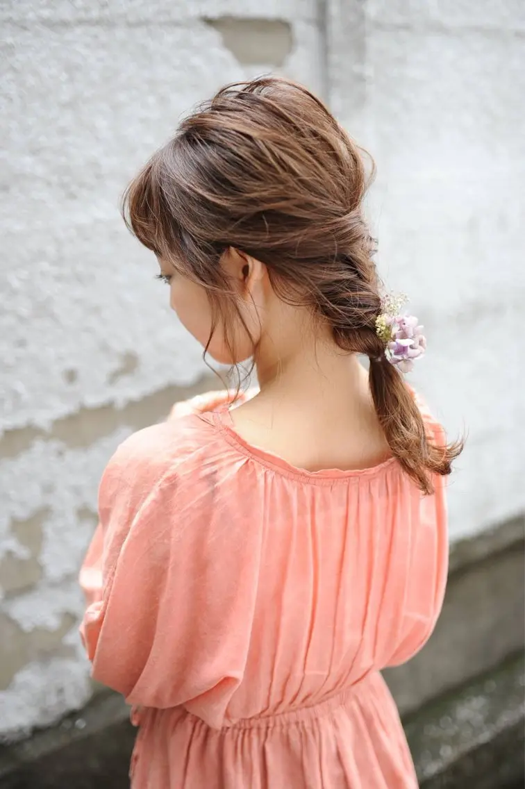 セミロング 大村 凪のヘアスタイル