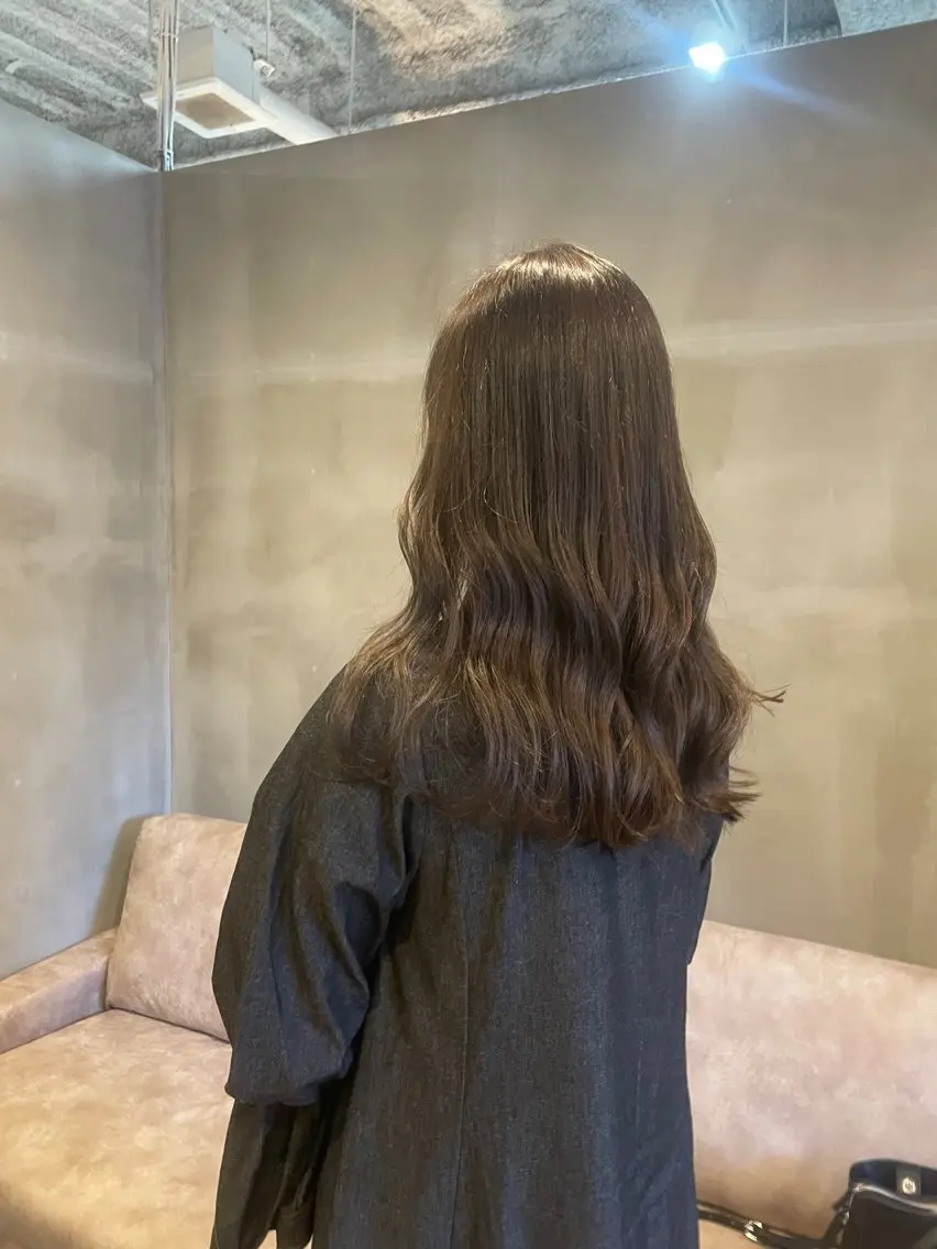 ロング カラー ヤマナカ エリカのヘアスタイル