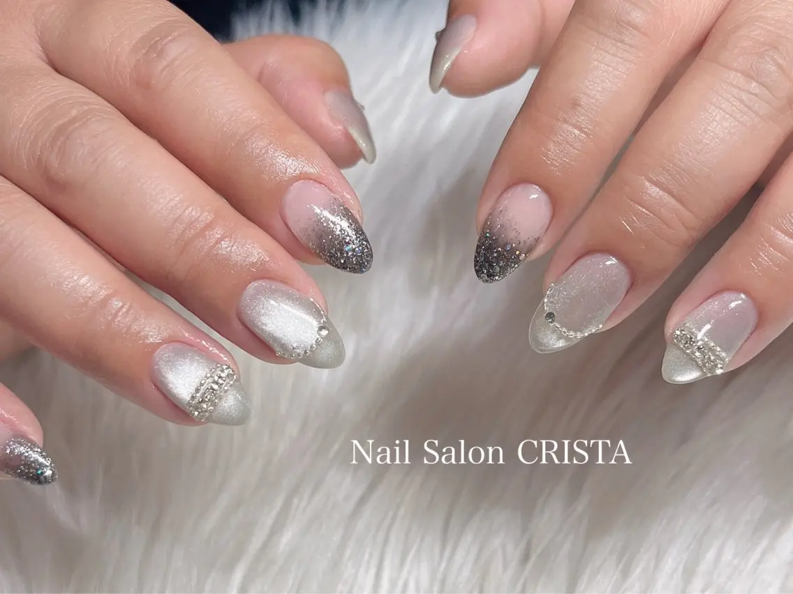 ネイル ハンドネイル CRISTA💠 ヒナタのネイルデザイン