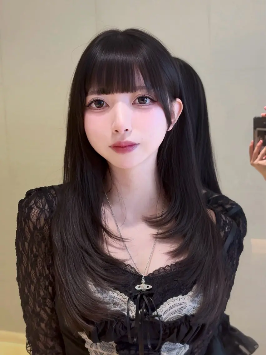 【暗髪おすすめ✨】カット＋フルカラー＋高級トリートメント付きの写真