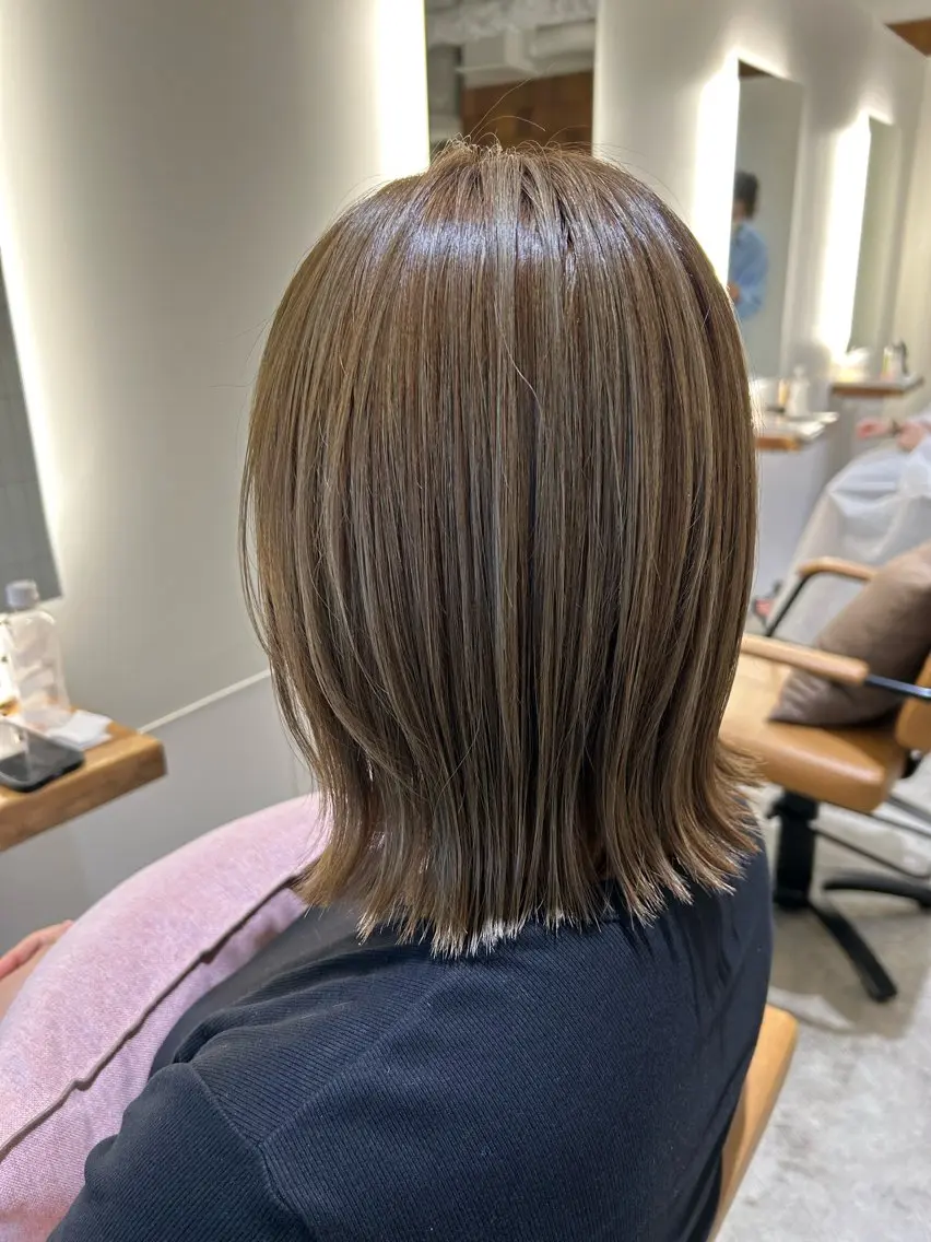 ショート カラー 銀座/骨格診断 垢抜けレイヤー/菅原のヘアスタイル