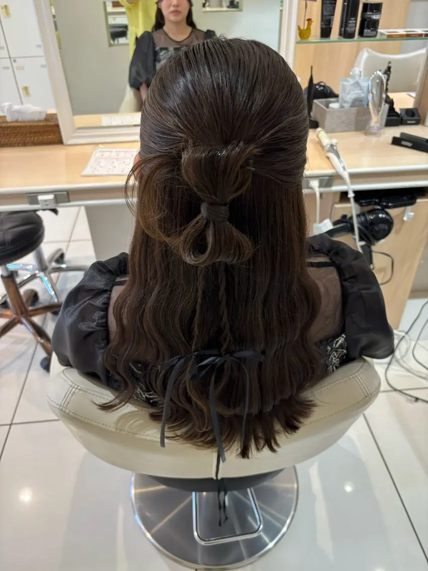ヘアアレンジ ヘアセット 宮永 璃沙のヘアスタイル