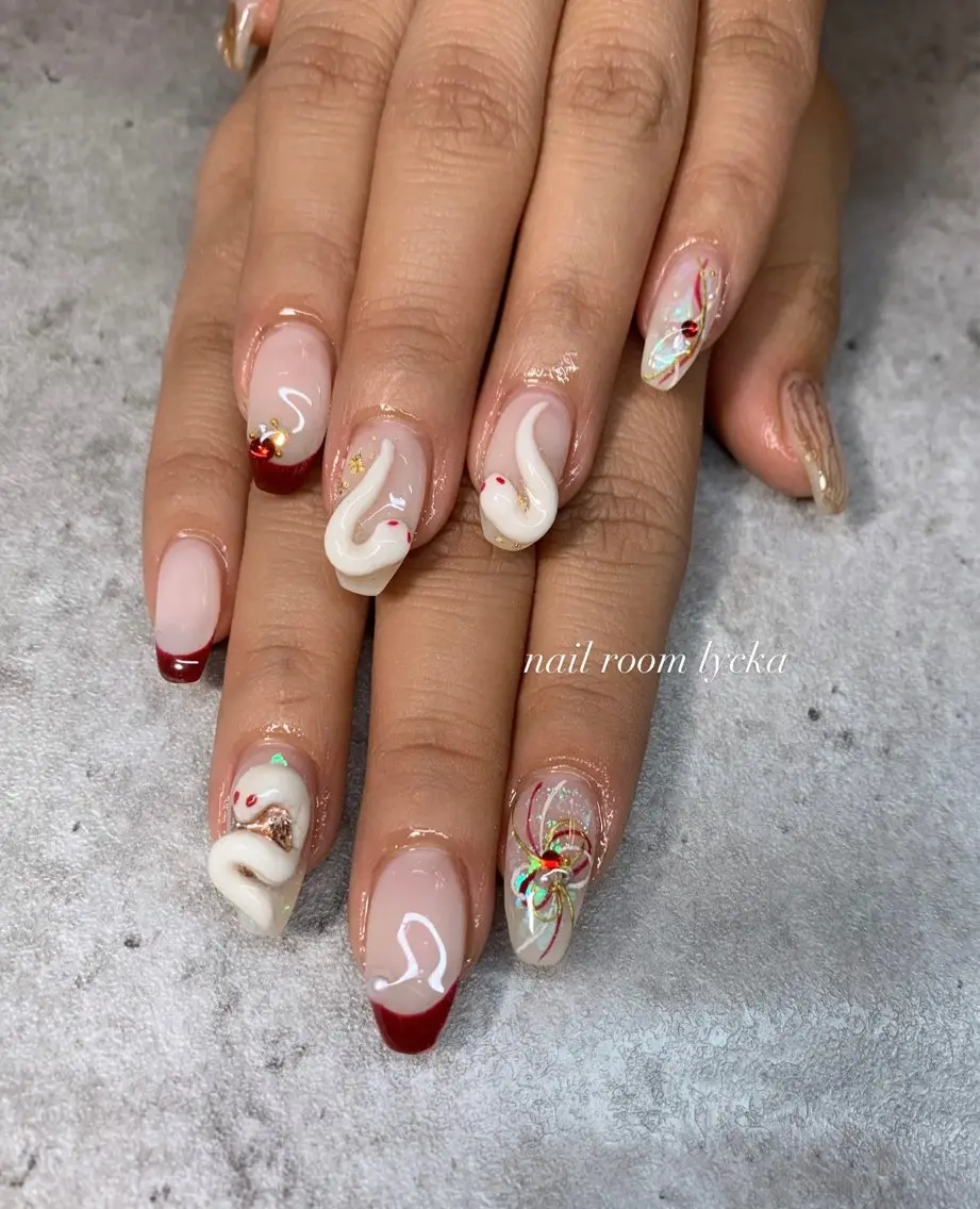 ネイル ネイルルームリッカ 𝐦𝐚𝐲𝐮のネイルデザイン