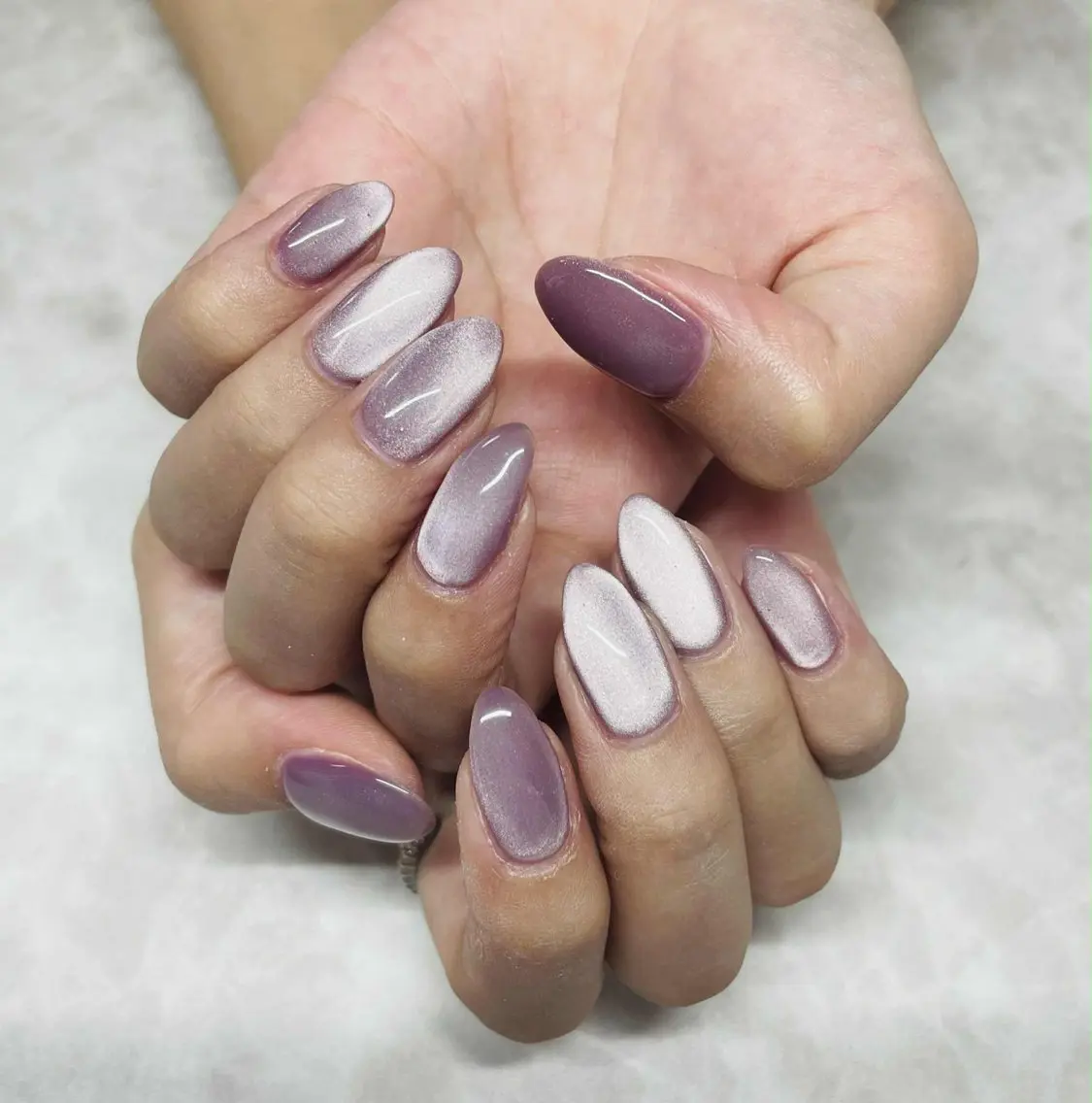 マグネットネイル(オフ有り、ケヤ込み)💅の写真