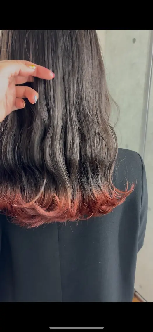 ミディアム カラー ヘアカラー 加藤志保 🎗️🫧モデル募集のヘアスタイル