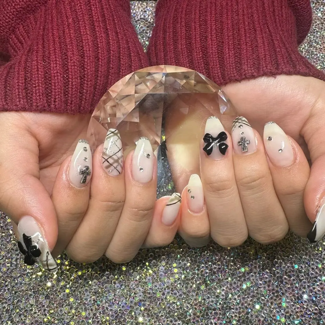 ネイル ハンドネイル 🎀Luana nail🧸♡⸝*のネイルデザイン