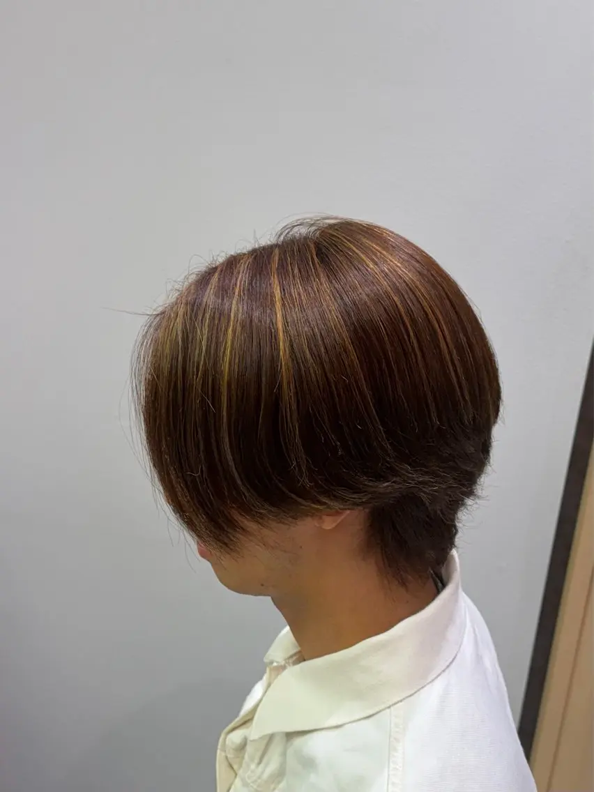 カラー メンズ ヘアカラー 【soLo】吉田 るい/モデル募集のヘアスタイル