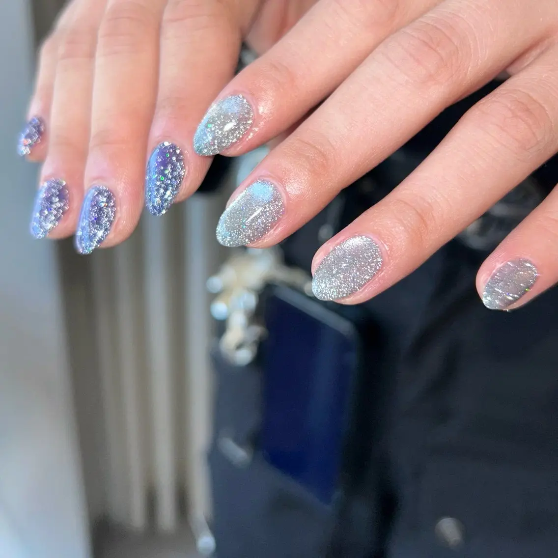 ネイル フラッシュネイル マグネットネイル オフィスネイル ワンカラーネイル シンプルネイル nailsalon Rihkaのネイルデザイン