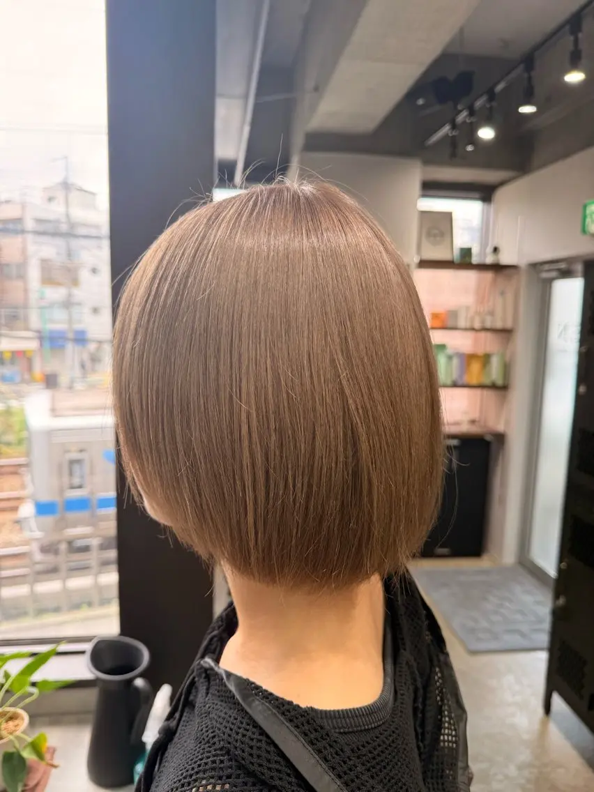 カラー ヘアカラー ルシ🎨/ハイトーン デザイン/髪質改善のヘアスタイル