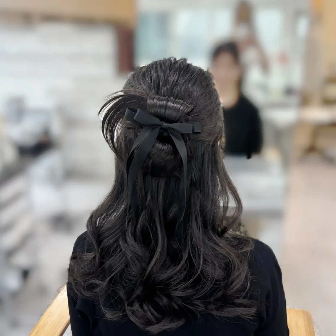 ロング ヘアセット さくら 🌸エクステのヘアスタイル