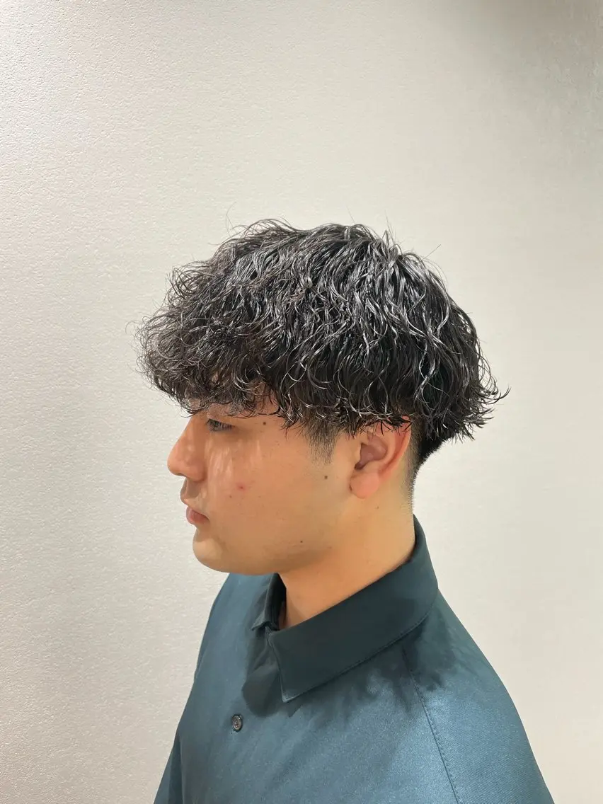 パーマ メンズ カット パーマ メンズ特化美容師小島 慧太のヘアスタイル