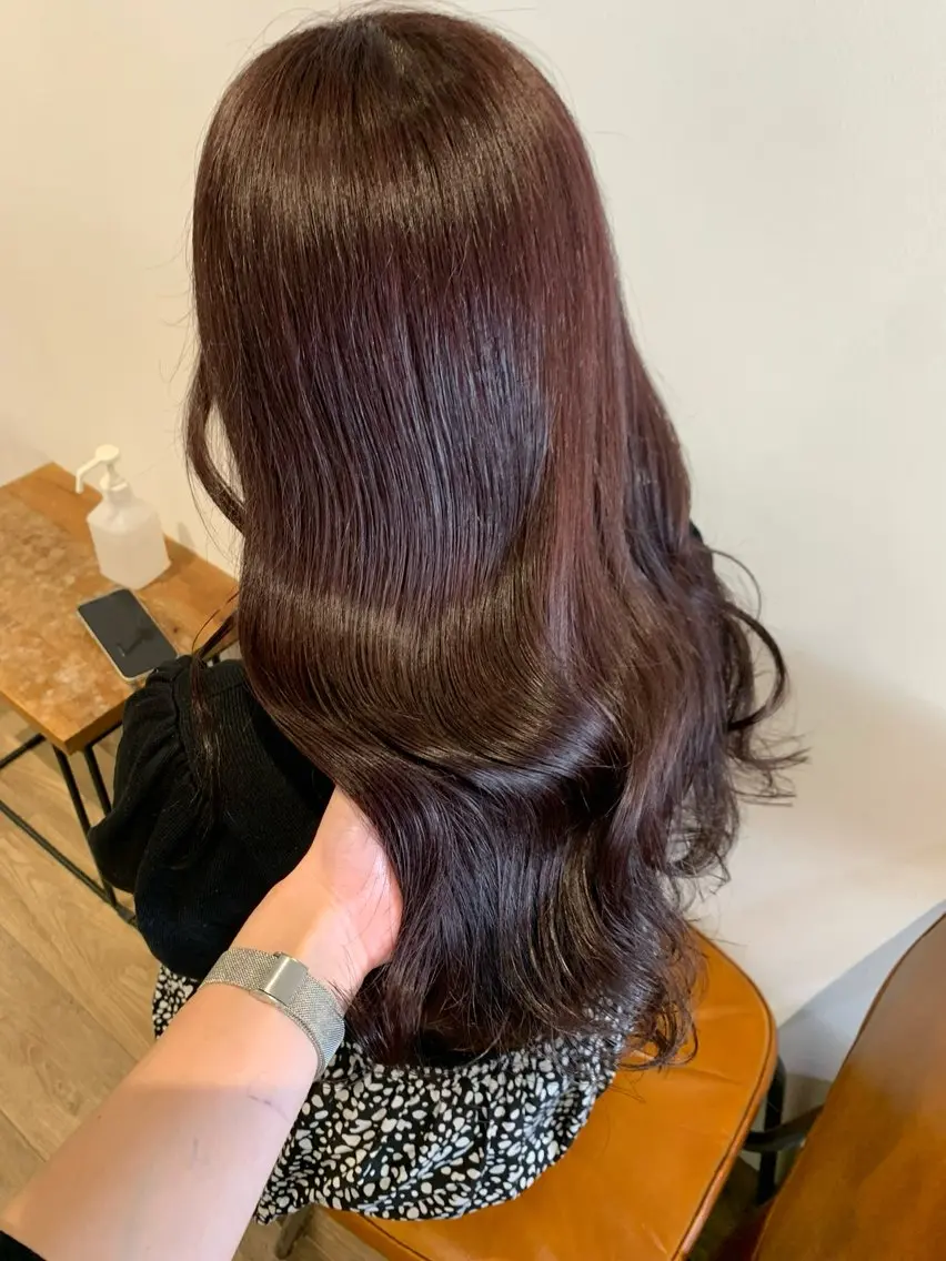 ロング カラー ヘアアレンジ カット ヘアカラー トリートメント Himawari♡ 柔らかいカラーのヘアスタイル