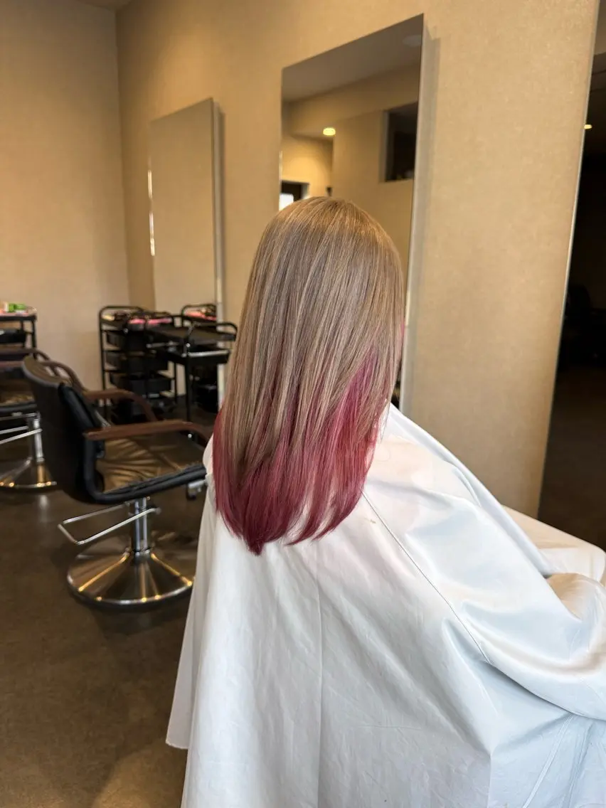 セミロング カット ヘアカラー 髪質改善⚡️カラー 🍀武久 誠🍀のヘアスタイル
