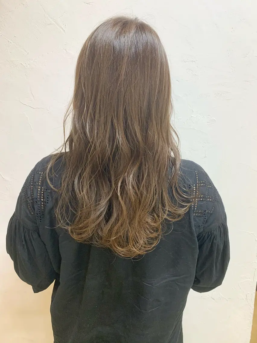 ロング カット パーマ レイヤーカット🥀/ 大曽根🤍yuukaのヘアスタイル