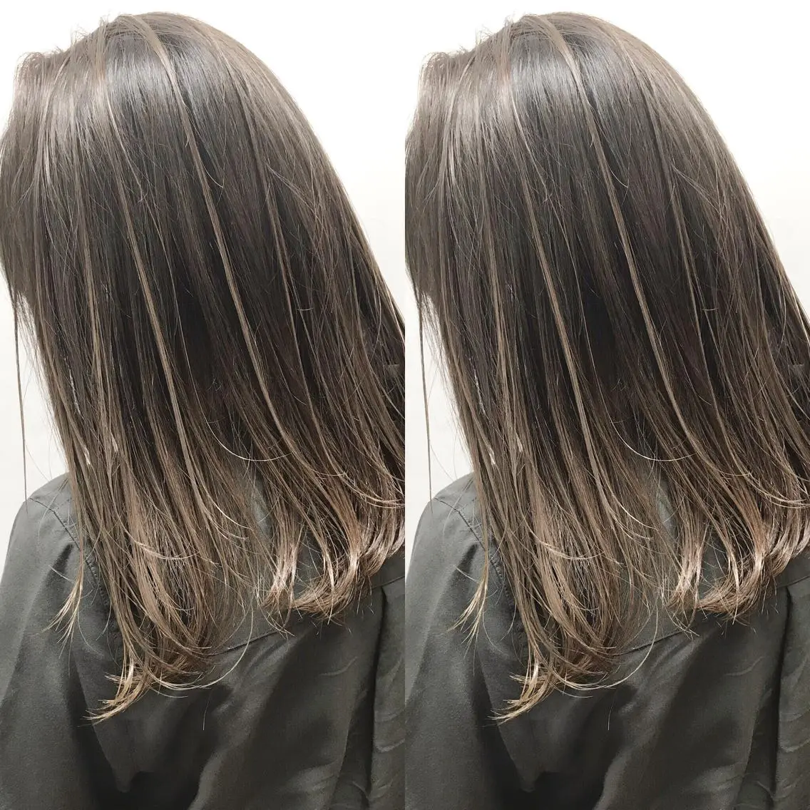 カラー バレイヤージュ ハイライトカラー メンズハイトーン メンズバレイヤージュのヘアスタイル