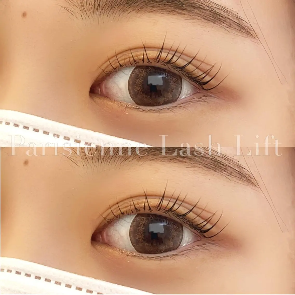 マツエク・マツパ パリジェンヌラッシュリフト 一重×まつ毛パーマ eyelash salon neo+のマツエク・マツパデザイン