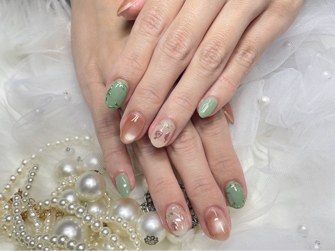 ネイル ハンドネイル my nail plus 野江内代のネイルデザイン