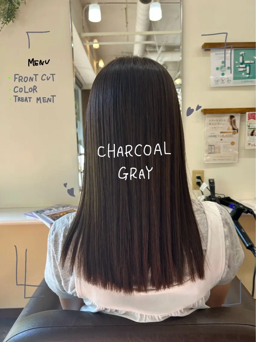 ロング カラー 透明感カラー カット ヘアカラー 五十嵐 未悠のヘアスタイル